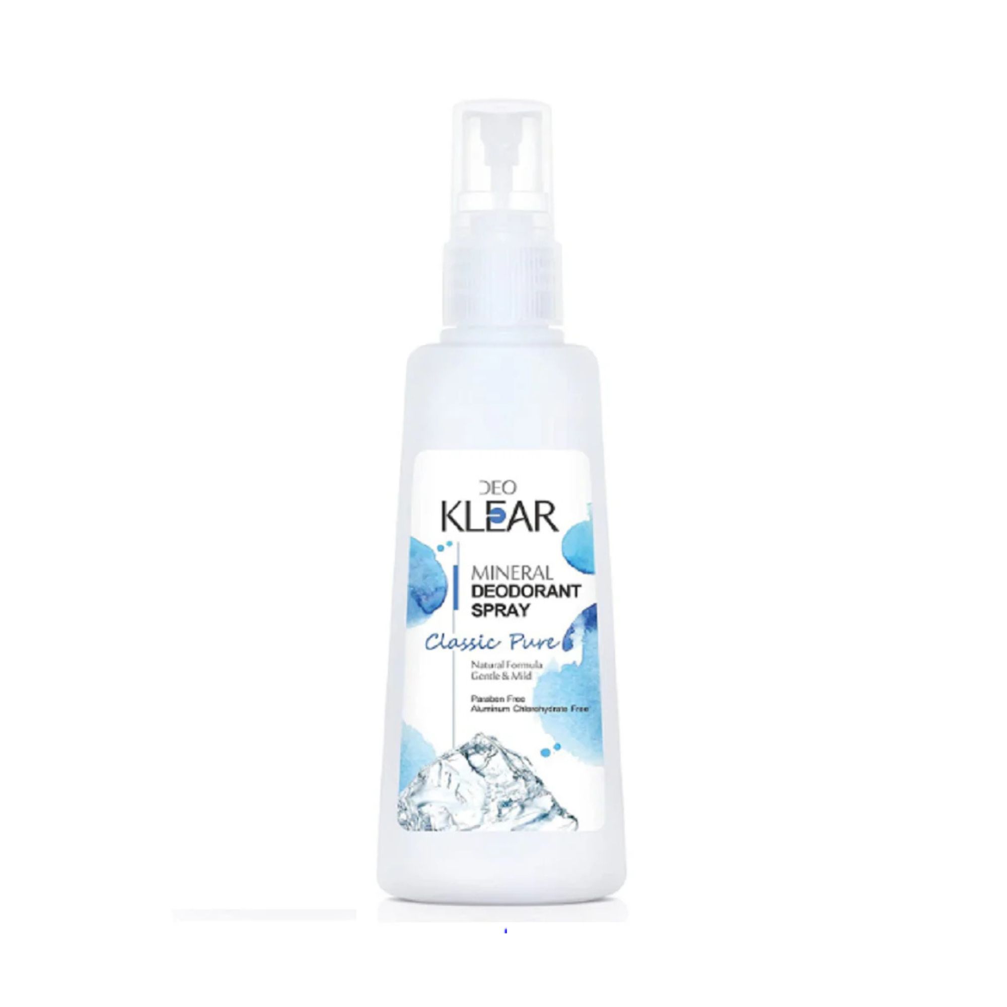 Deoklear - Mineral Deodorant Spray - Classic Pure