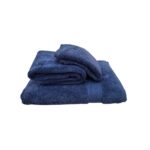 Bath Towel Plain Royal Blue