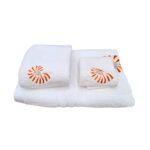Face Towel Coquille Rouille