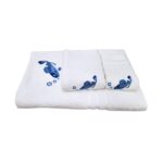 Face Towel Fish + Bubbles